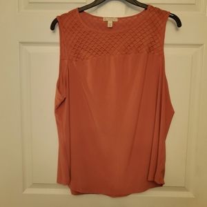 CORAL dressbarn sleeveless blouse